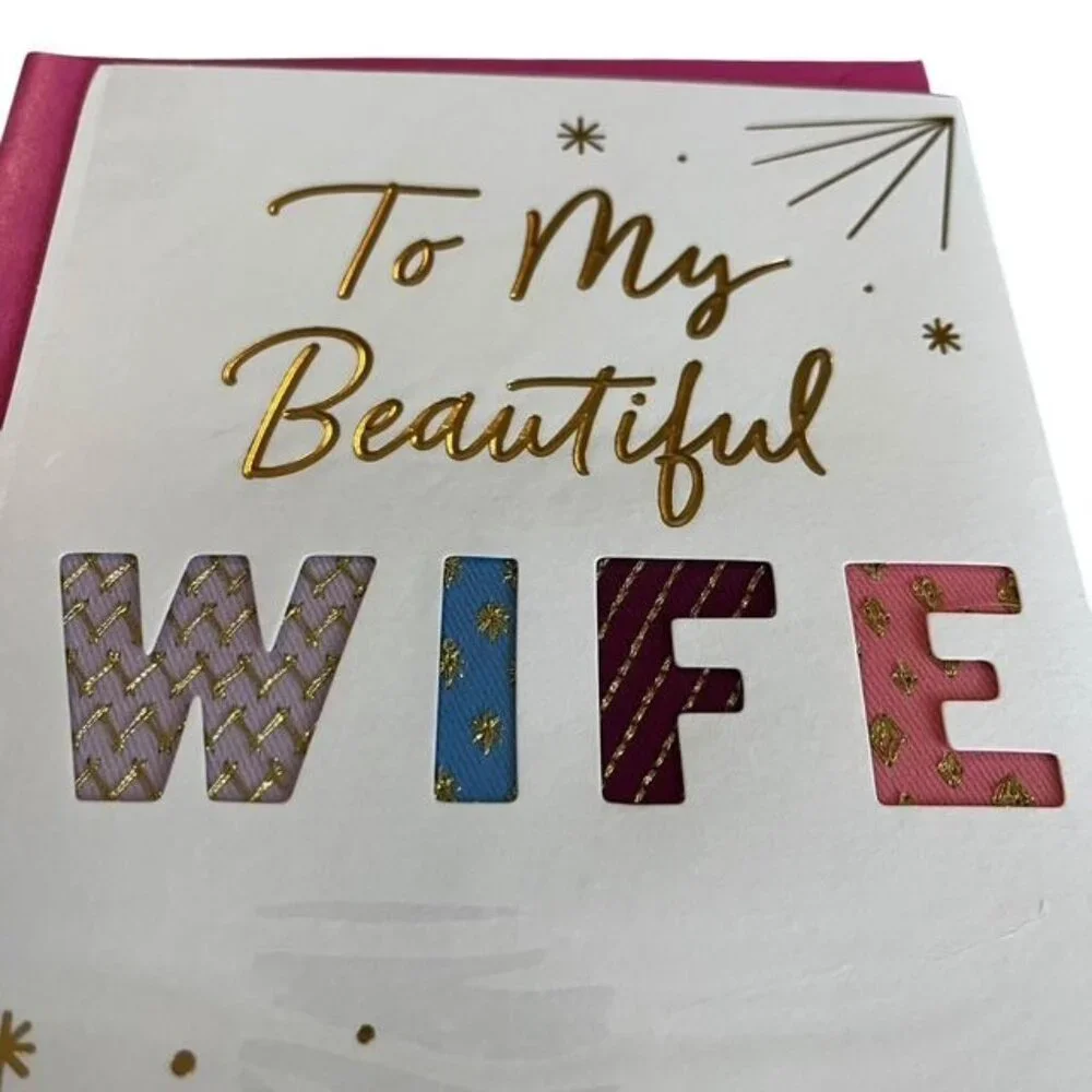 American Greetings Mother's Day Wife Greeting Card